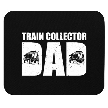 Discover Train Collector Dad Model Train Father's Day Mouse Pads