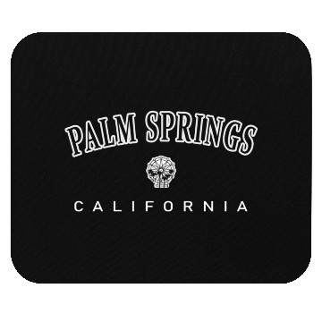 Discover Palm Springs California Ferris Wheel Palm Trees Mouse Pads