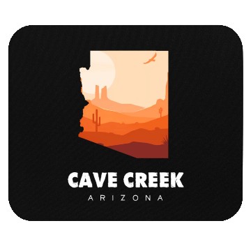 Discover Caving Cave Creek Arizonna For Caveman Hiker Mouse Pads