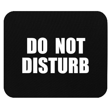 Discover Do Not Disturb - Airplane Airport Train Subway Mouse Pads