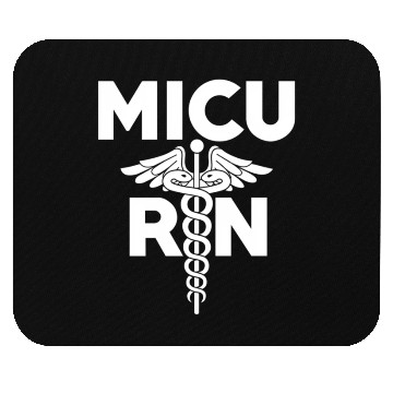 Discover Micu Registered Nurse Intensive Care Unit Rn Staff Mouse Pads