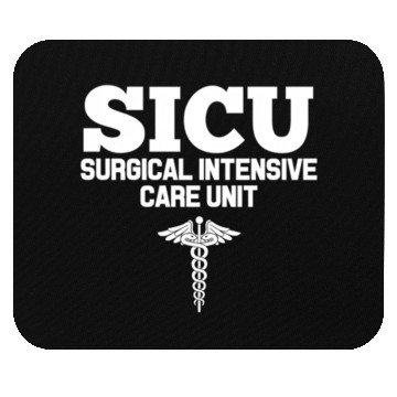 Discover Sicu Registered Nurse Intensive Care Unit Rn Staff Mouse Pads