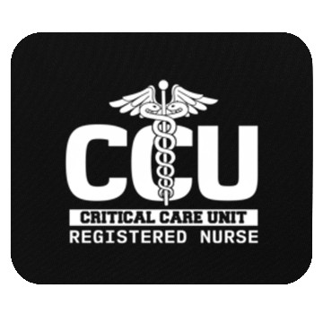 Discover Ccu Registered Nurse Critical Cardiac Care Unit Mouse Pads