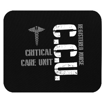 Discover Ccu Registered Nurse Critical Cardiac Care Unit Mouse Pads