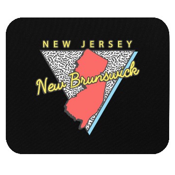 Discover New Brunswick New Jersey Triangle Nj City Mouse Pads