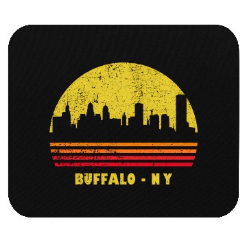 Discover Sunset Buffalo Ny yline Mouse Pads