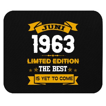 Discover June 1963 Birthday Surprise Mouse Pads