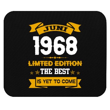Discover June 1968 Birthday Surprise Mouse Pads