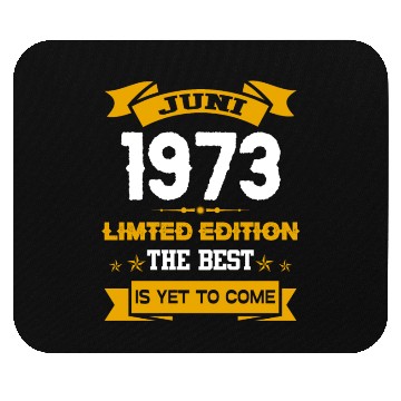 Discover June 1973 Birthday Surprise Mouse Pads