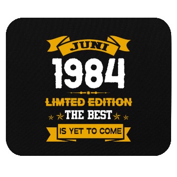 Discover June 1984 Birthday Surprise Mouse Pads
