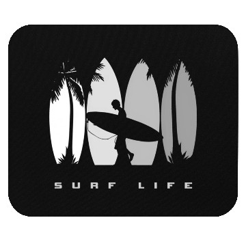 Discover Surfing Surfer Surf Mouse Pads