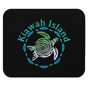 Discover Kiawah Island Tribal Turtle Mouse Pads