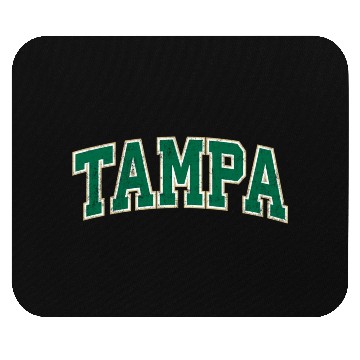 Discover Tampa Florida Fl Athletic Sports Mouse Pads
