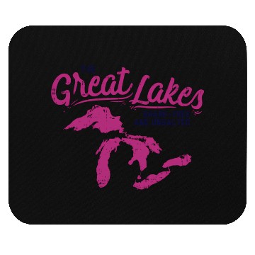 Discover Great Lakes Shark Free Unsalted Summer Vacation Mouse Pads