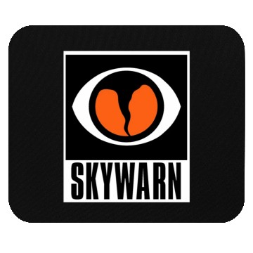 Discover ywarn Storm Spotter Logo Mouse Pads