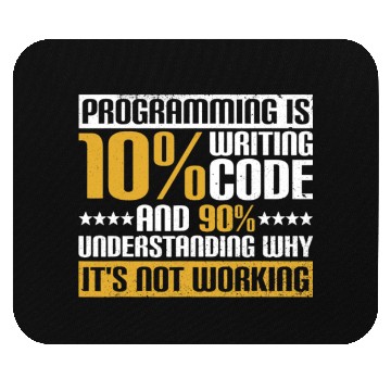 Discover Software Developer Binary Computer Science Funny P Mouse Pads