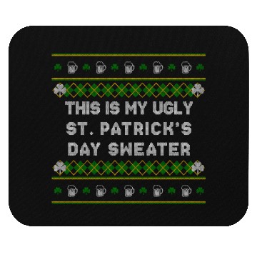 Discover St Patrick'S Day Ugly Beer Drinking Mouse Pads