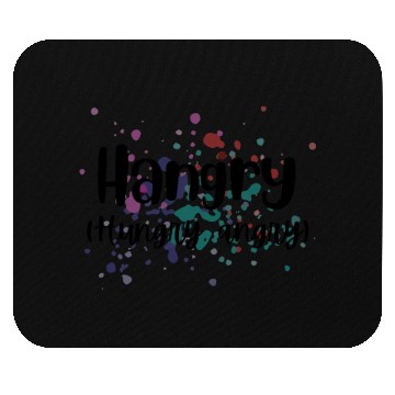 Discover Hangry (Hungry, Angry) Design Mouse Pads