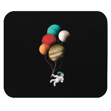 Discover Astronaut Balloons Mouse Pads