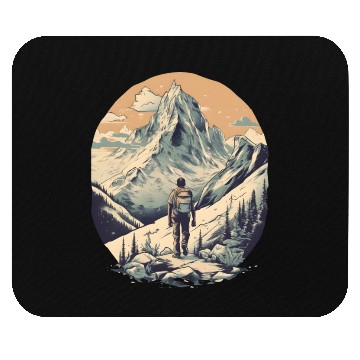 Discover Mountain Hiking Mouse Pads