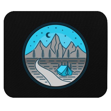 Discover Mountain Nightwing Mouse Pads