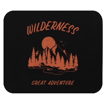 Discover Wilderness Great Adventure Mouse Pads