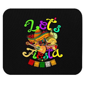 Discover Cinco De Mayo Mexican Guitar Cactus - Mexican Mouse Pads