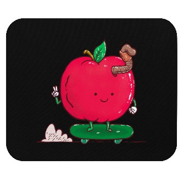 Discover Apple Skater Mouse Pads