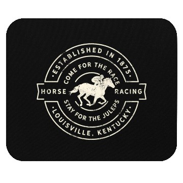 Discover Derby Day Kentucky Horse Racing And Mint Juleps Mouse Pads