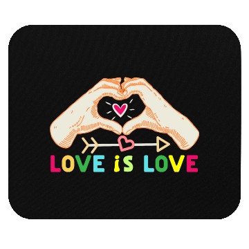 Discover Love is Love Mouse Pads