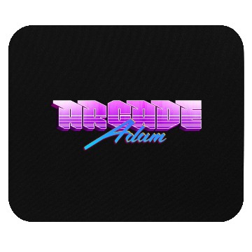 Discover Retro 90s Arcade Adam Logo Mouse Pads