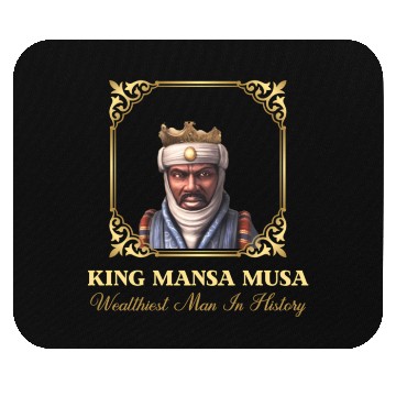 Discover King Mansa Musa Novelty Mouse Pads