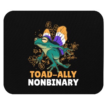 Discover Toad-Ally Nonbinary Mouse Pads