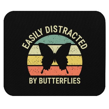 Discover Butterflies Nature Pretty Summer Mouse Pads