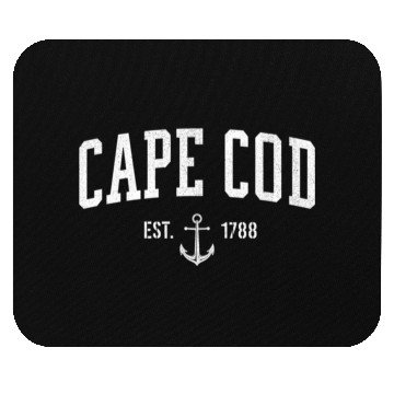 Discover Cape Cod Massachusetts 1788 Nautical Look Mouse Pads