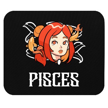 Discover Pisces Horoscope Astrology Tarot Card Star Sign Mouse Pads