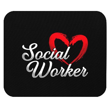Discover Social Worker Social Work Psychology Counseling Mouse Pads