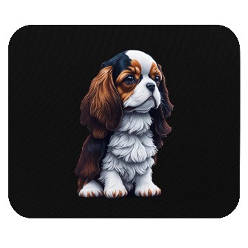 Discover Cavalier King Charles Spaniel Dog Puppet Mouse Pads
