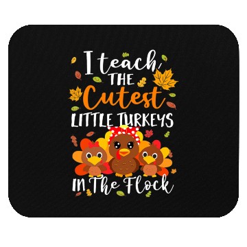 Discover Funny Thanksgiving Prek Kindergarten Teacher Mouse Pads