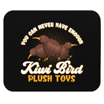 Discover Bird Lover New Zealand Kiwi Bird Mouse Pads