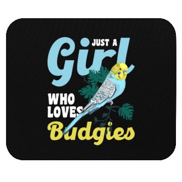 Discover Bird Lover Bird Budgie Mouse Pads