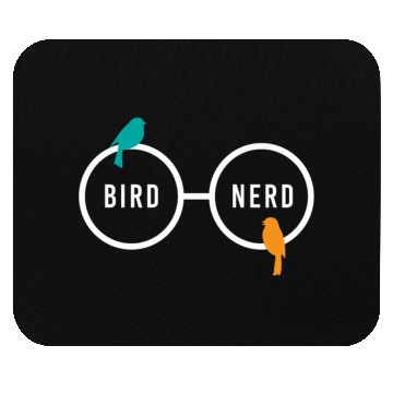Discover Bird Nerd Bird Watching Ornitology Mouse Pads