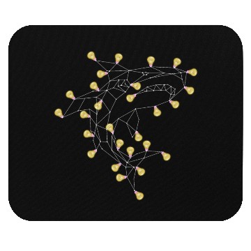 Discover Shark lightning Mouse Pads