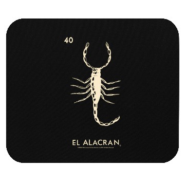 Discover Loteria El Alacran Scorpion Mouse Pads