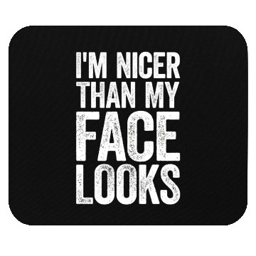 Discover I'M er Than My Face Loo Strongman Gym Workout Mouse Pads