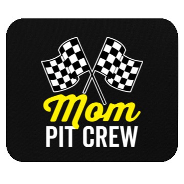 Discover Mom Pit Crew For Racing Party Costume Mouse Pads