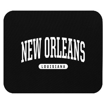 Discover New Orleans Style La Us Mouse Pads
