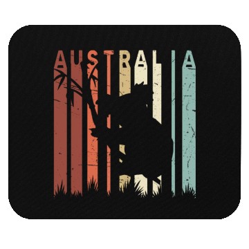 Discover Retro Koala Bear Lover Distressed Australian Koala Mouse Pads