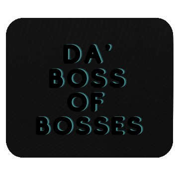 Discover da boss 101 Mouse Pads