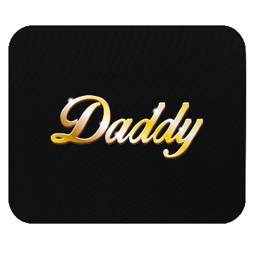 Discover Daddy gold version Mouse Pads